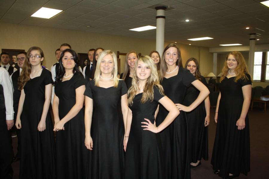 Pictured: The Fair Grove Choir performs at Drury University earlier this year. 