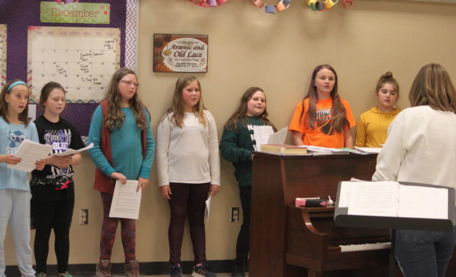 Middle School students participate in MS Honor Choir