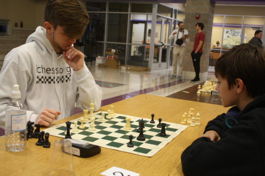 Students competing at the Fair Grove hosted tournament