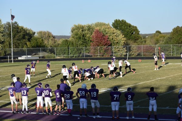 2020-2021 Middle School Football playing Stockton. (photo provided by FGS News)