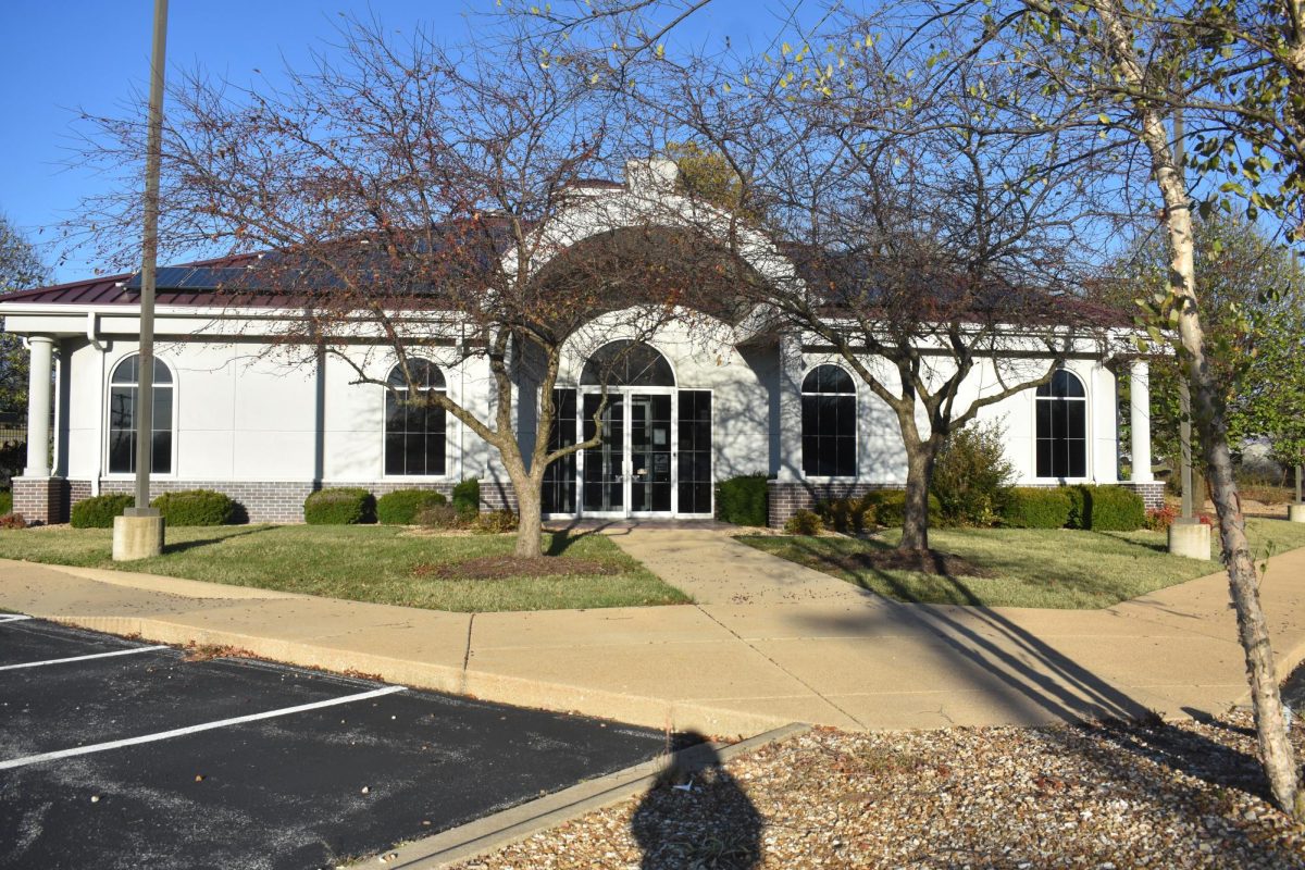 The school board has Purchased the Old Bank of Missouri on Main Street and Highway 125. 
