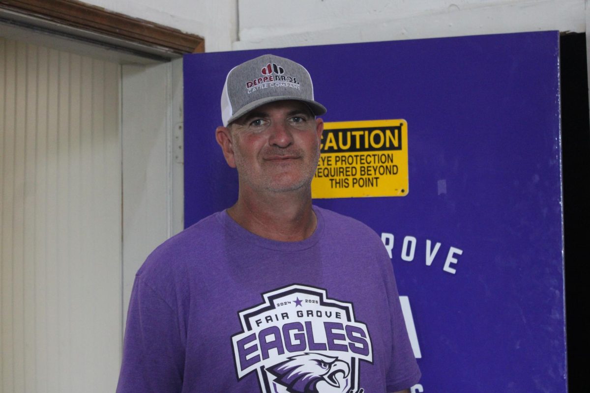 Matt Crutcher, the high school agriculture teacher, is retiring after the 2024-2025 school year. 