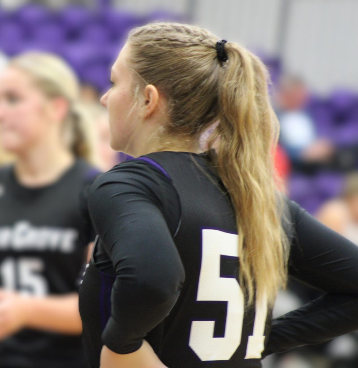 Quincy Williams is a senior on the Fair Grove Lady Eagle's Basketball Team. The team played Branson in the Fair Grove Invitational Tournament on December 2nd,  and they lost 71-38. 